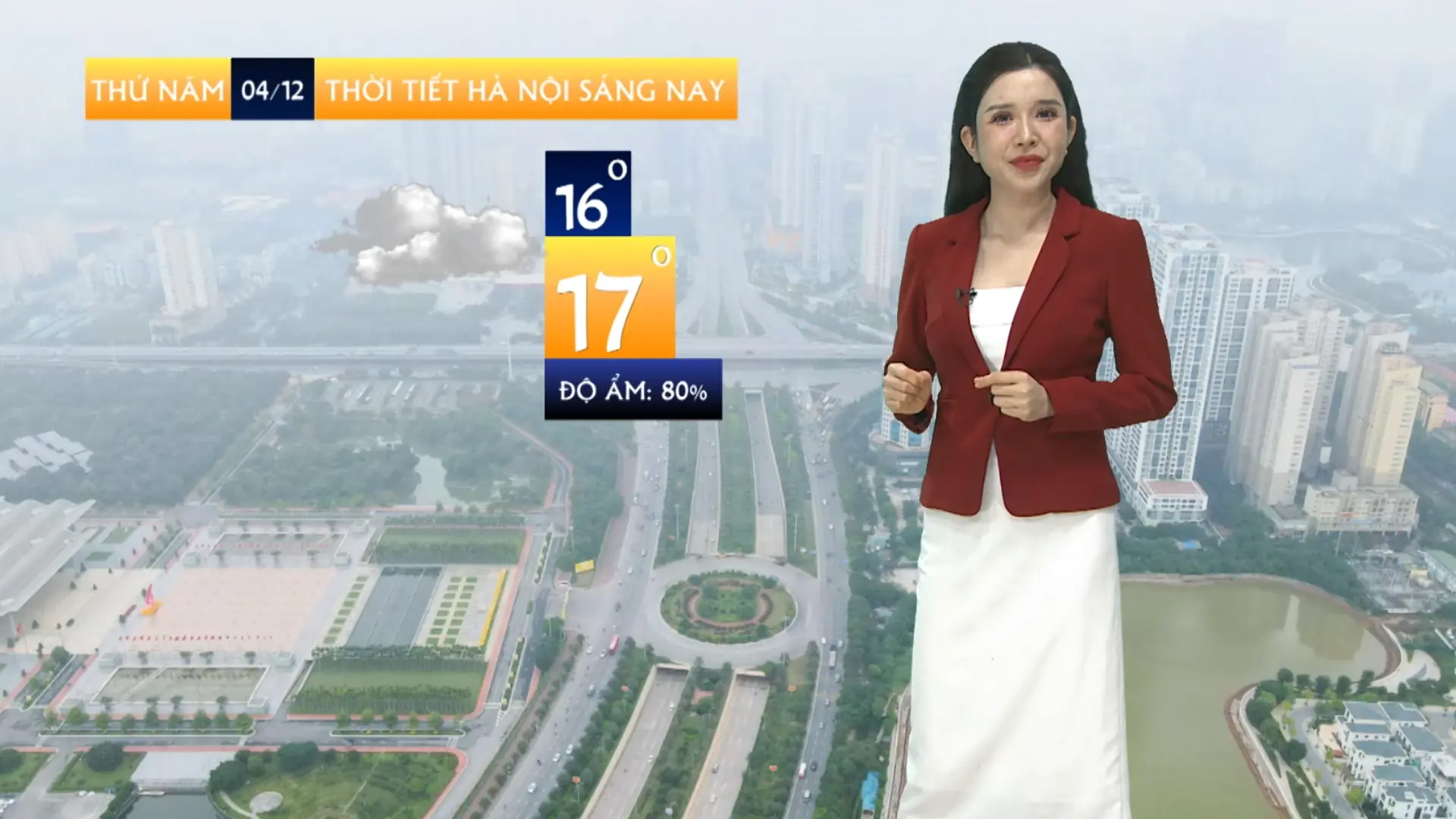 Dự báo thời tiết sáng | 04/12/2025